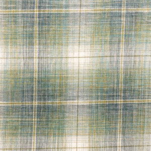 1311705 Plaid Garden Green Patterned Home Decor Fabric