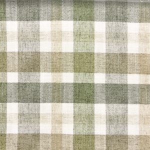 13SSASL Meadow Green Plaid Patterned Home Decor Fabric