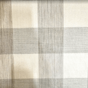 Barnster Linen Check Patterned Home Decor Fabric By Kravic