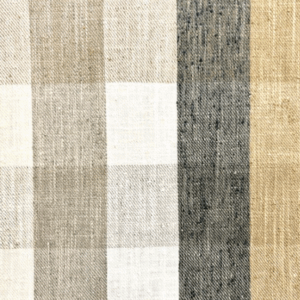 Fawn Buffalo Check Sparrow Patterned Home Decor Fabric