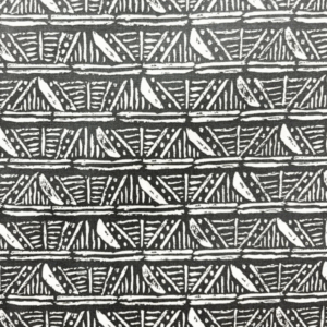 Leira Paramount Smoke Gray Patterned Home Decor Fabric