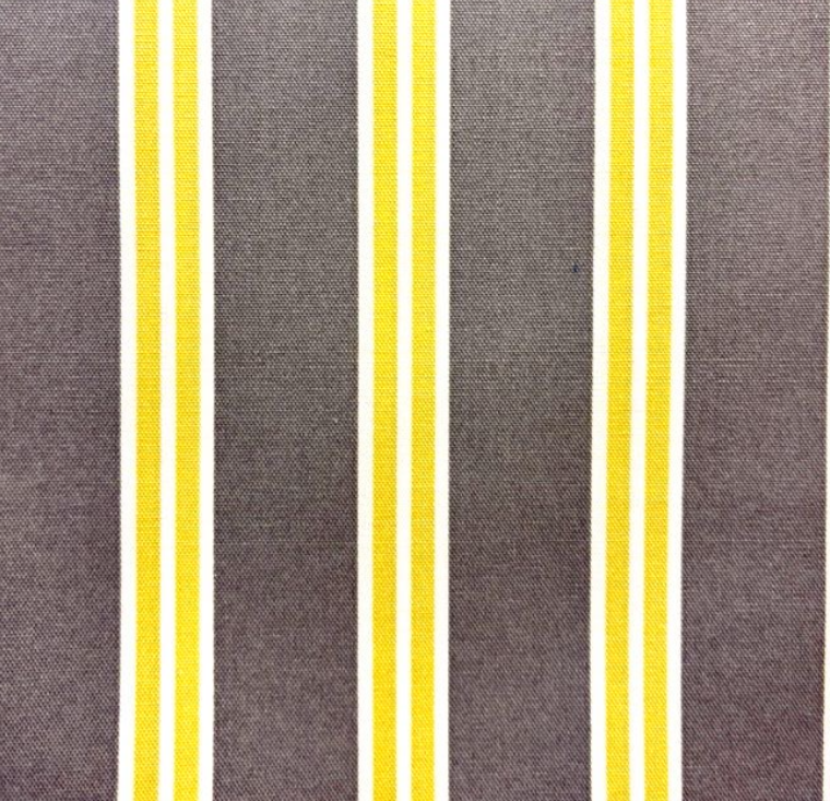Westbend Graphite Stripe Patterned Home Decor Fabric