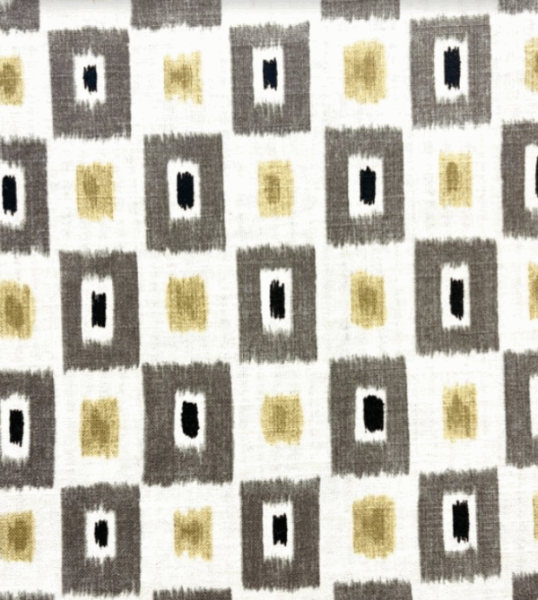 Patterned Tex Cyrie Cliffside Graphite Rectangle Patterned Home Decor Fabric ...