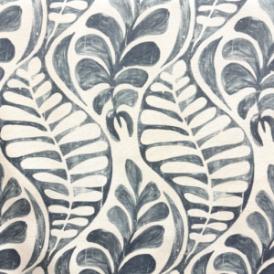 Marcelo Indigo Blue Patterned Home Decor Fabric