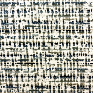 13SSKGA Geometric Deep Sea Blue Green Patterned Upholstery Fabric