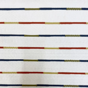 Kelsey Linen Horizontal Striped Patterned Home Decor Fabric
