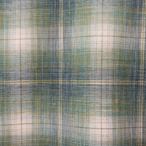 13SSLEN Plaid Garden Green Patterned Home Decor Fabric