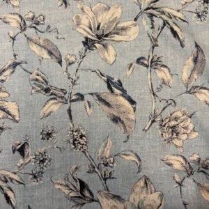Sweet Bay Ink Floral Patterned Home Decor Fabric