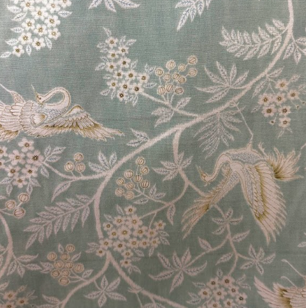 Amanda Swan Atlantis Teal Spa Patterned Home Decor Fabric