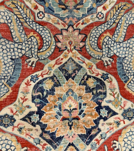 Falkor Firecracker Patterned Home Decor Fabric