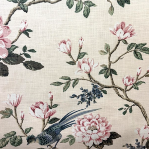 Joybird Floral Silk Patterned Home Decor Fabric