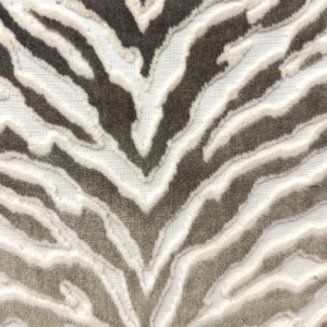 Bazen Cocoa Brown Animal Patterned Upholstery Fabric