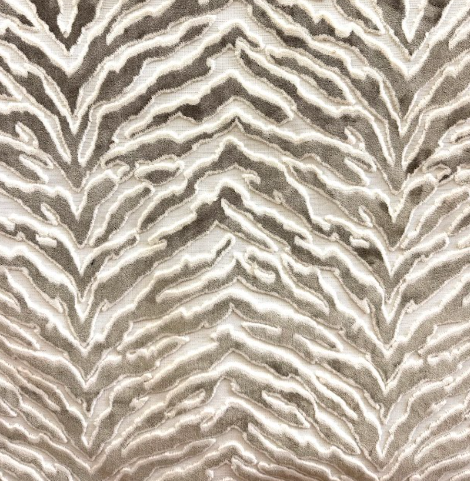 Bazen Cocoa Brown Animal Patterned Upholstery Fabric
