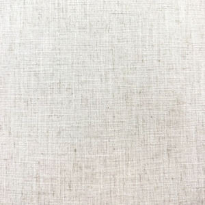 QSSEIAK Linen Off White Solid Upholstery Fabric