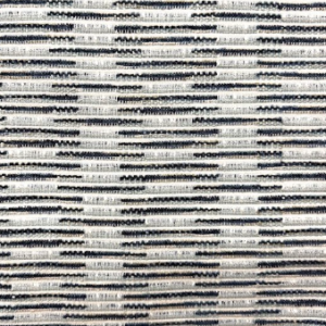 1312134 Indigo Striped Patterned Upholstery Fabric