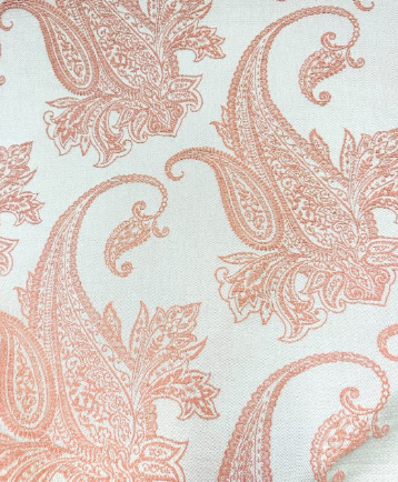 M10132 Carnation Blush Pink Patterned Upholstery Fabric
