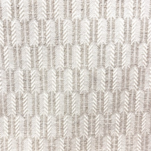 Stubbs Jacquard Linen Cream Arrow Patterned Upholstery Fabric