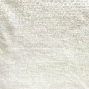 Washed 10oz Cotton White Solid Upholstery Fabric