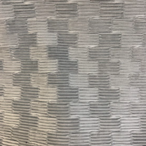 13SEAIR Platinum Grey Textured Patterned Upholstery Fabric