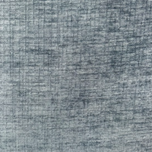 Chenille Velvet Denim Blue Solid Upholstery Fabric
