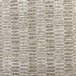 Scales Sage Green Geometric Patterned Upholstery Fabric
