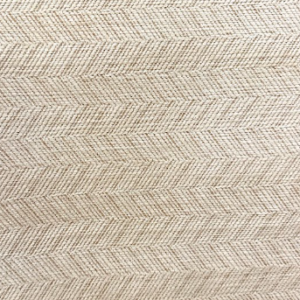 Natural Herringbone Sand Textured Patterned Upholstery Fabric