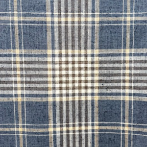 Signet Plaid Blue Patterned Home Decor Fabric