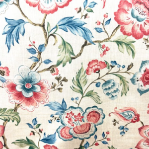 Claire Floral 178 Silk Patterned Home Decor Fabric
