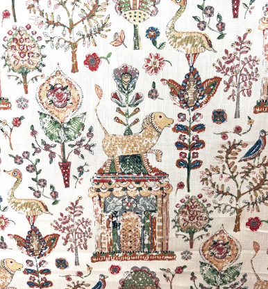 Bollywood 100 Multi Patterned Home Decor Fabric