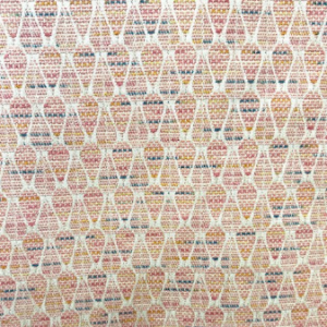 Podcast 78 Confetti Pink Geometrical Patterned Upholstery Fabric