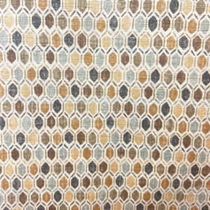 Uno Sand Geometrical Patterned Home Decor Fabric