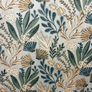 MG Waikiki Lake Botanical Patterned Home Decor Fabric