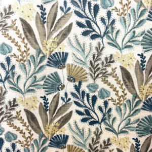 MG Waikiki Laguna Botanical Patterned Home Decor Fabric