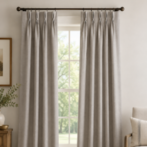 Premium Drapes in Jefferson Oatmeal (1 Pair / 2 Panels)