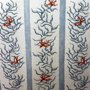 Harbor Town Vapor Coastal Stripe Patterned Home Decor Fabric