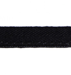 BM300/855 Black 1/8" Lipcord Home Decor Tape Trim