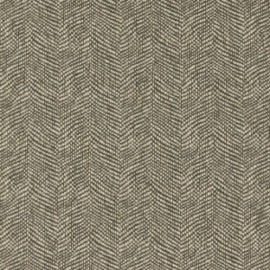Bean Contemporary Herringbone Cement Black And Tan High Performance Upholstery Fabric With Fortress Finish By Richloom