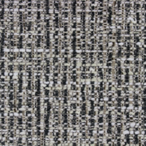 Succor Chunky Tweed Smoke Black And White High Performance Upholstery Fabric With Fortress Finish By Richloom