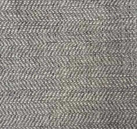Abelard Contemporary Herringbone Metal Grey High Performance Upholstery Fabric With Fortress Finish By Richloom