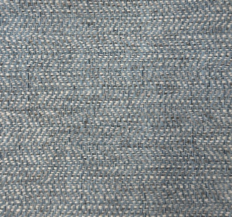 Abelard Contemporary Herringbone Bluebell Light Blue High Performance Upholstery Fabric With Fortress Finish By Richloom
