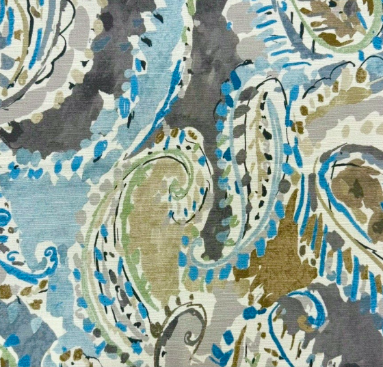 Carlisia/SX Delft Select Home Collection Patterned Home Decor Fabric By Swavelle