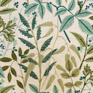 Gardenscape Greenery Embroidered Select Home Collection Patterned Home Decor Fabric By Swavelle