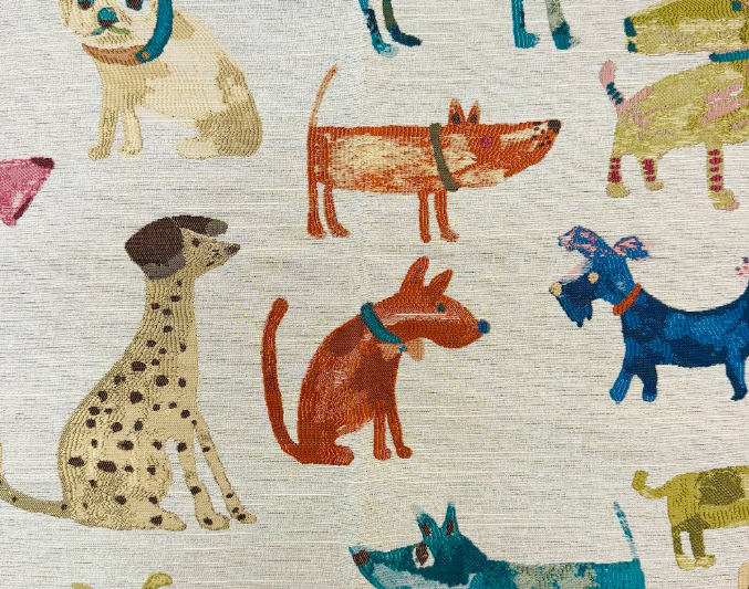 Wag A Tude Multi Select Home Collection Patterned Home Decor Fabric By Swavelle