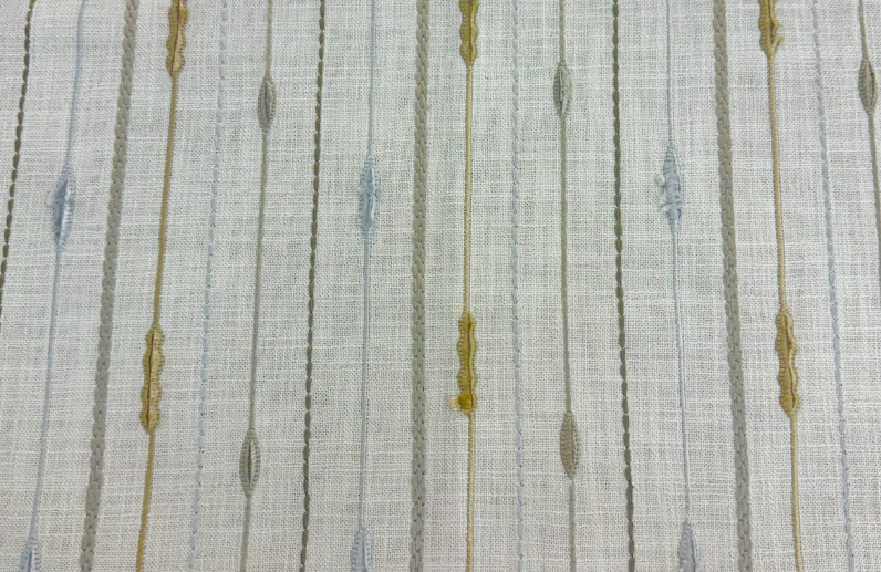 Pace Setter Chrome Textured Embroidered Upholstery Fabric Select Home Collection By Swavelle