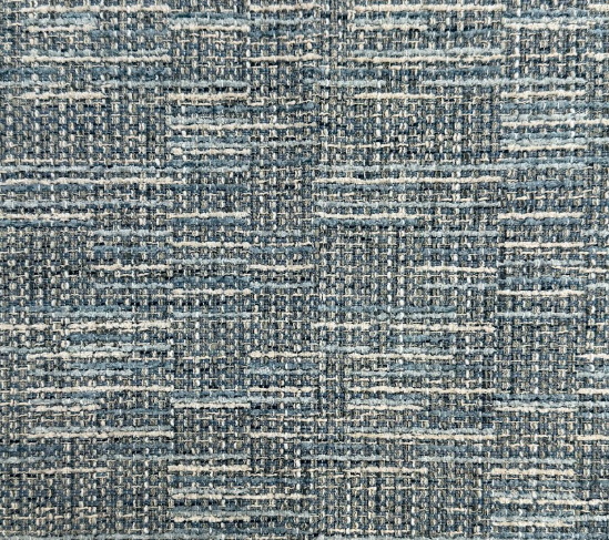 Party Plaid Atlantic Blue Tweed Textured Patterned Upholstery Fabric Select Home Collection By Swavelle
