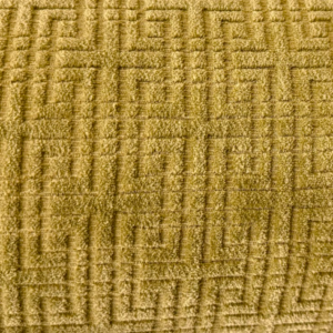 Odeon Seaweed Lattice Chenille Matelasse Green Textured Patterned Upholstery Fabric