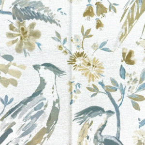 Chambalon/ST Antique Bird And Floral Select Home Collection Patterned Home Decor Fabric By Swavelle