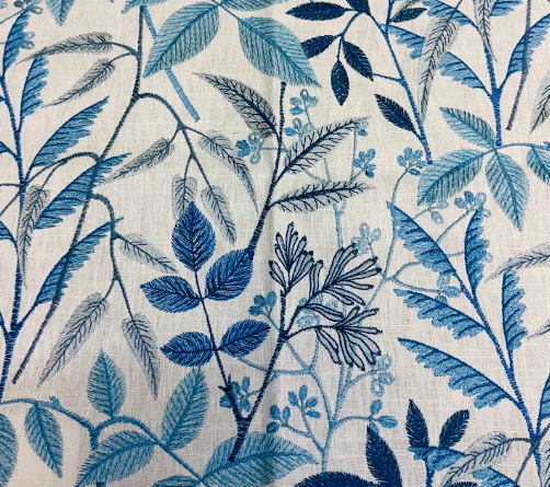 Gardenscape Cornflower Textured Upholstery Fabric Select Home Collection By Swavelle