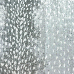 Doe A Deer Titanium Metallic Select Home Collection Patterned Home Decor Fabric By Swavelle