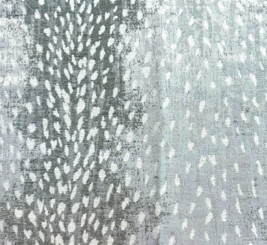 Doe A Deer Titanium Metallic Select Home Collection Patterned Home Decor Fabric By Swavelle